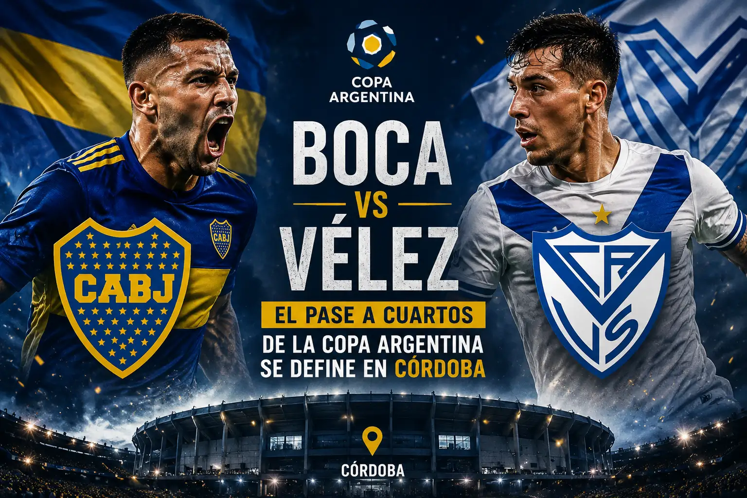 Boca vs Vélez: El Pase a Cuartos de la Copa Argentina se Define en Córdoba