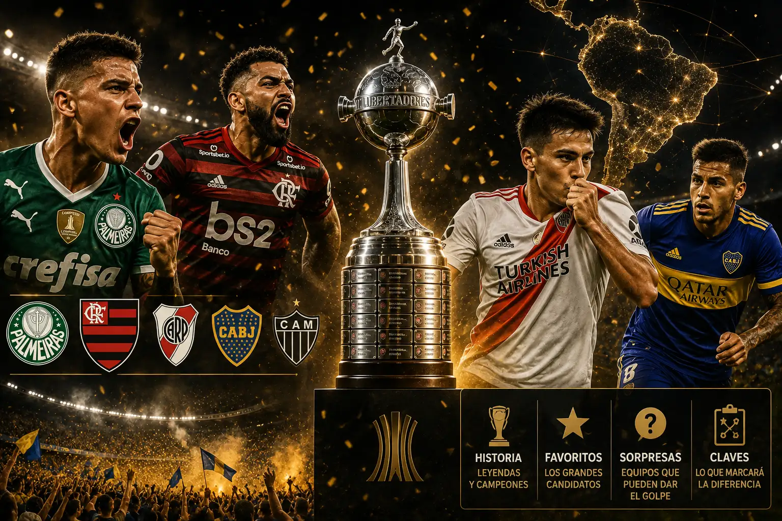 Copa Libertadores 2026: Favoritos, Sorpresas y Todo lo que Debes Saber del Torneo