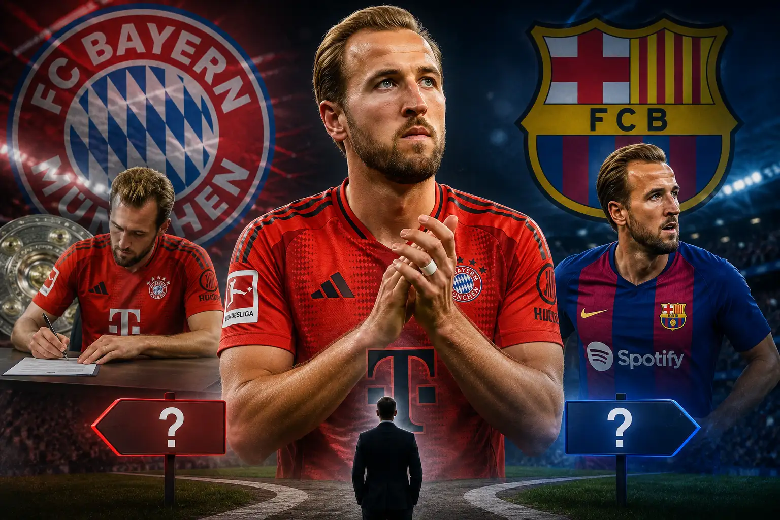 Harry Kane y su Futuro: La Renovación con el Bayern, el Interés del Barcelona y la Decisión que Definirá su Carrera